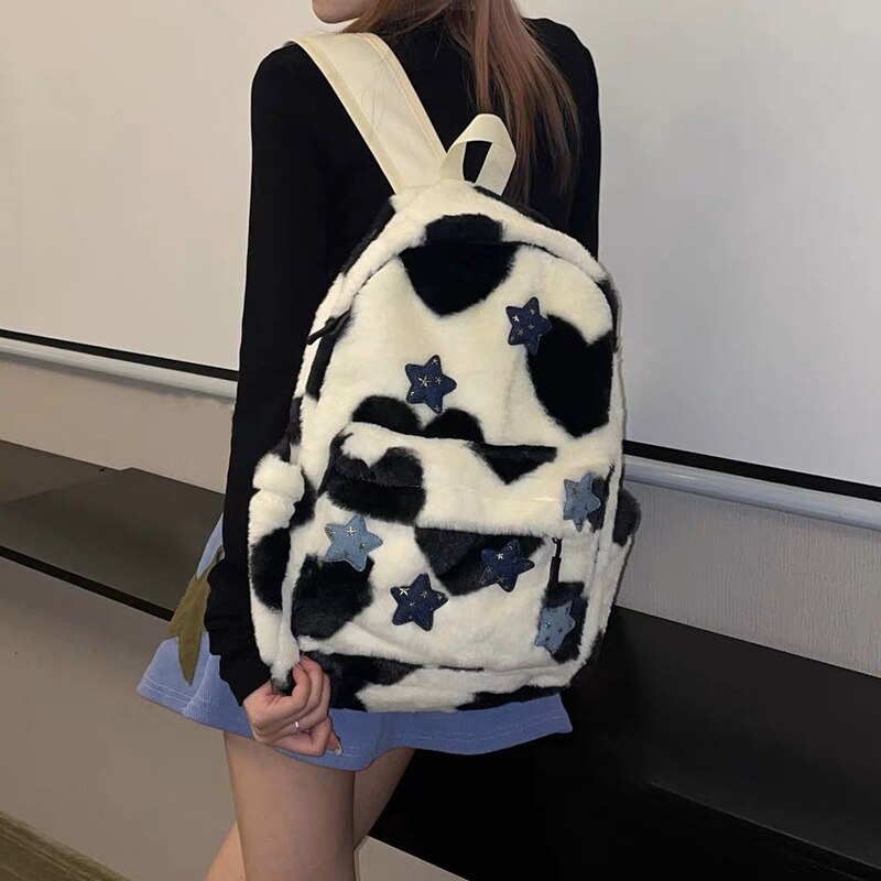 Plush Large Capacity Backpack