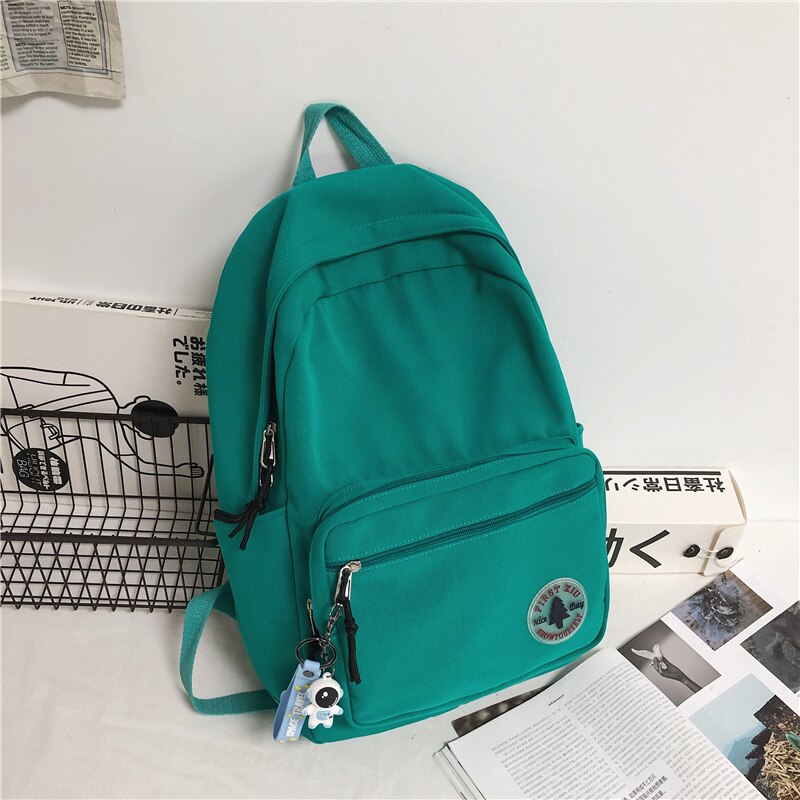 Casual Nylon College Backpack