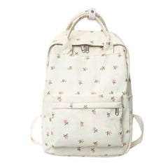 Floral Print Student Backpack