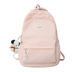 Cute Pink Laptop Backpack