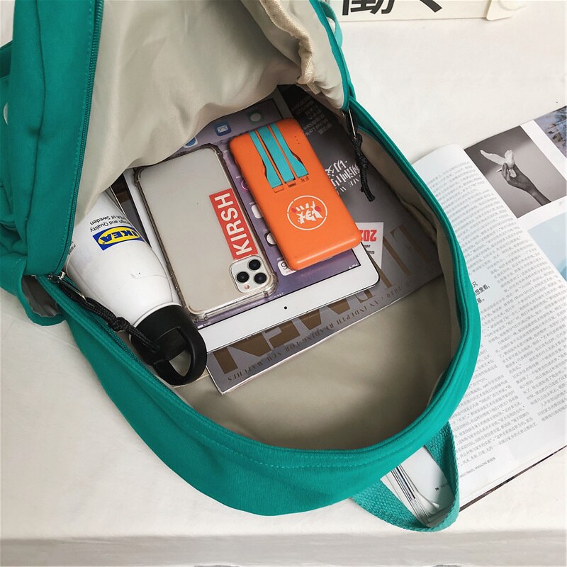 Casual Nylon College Backpack