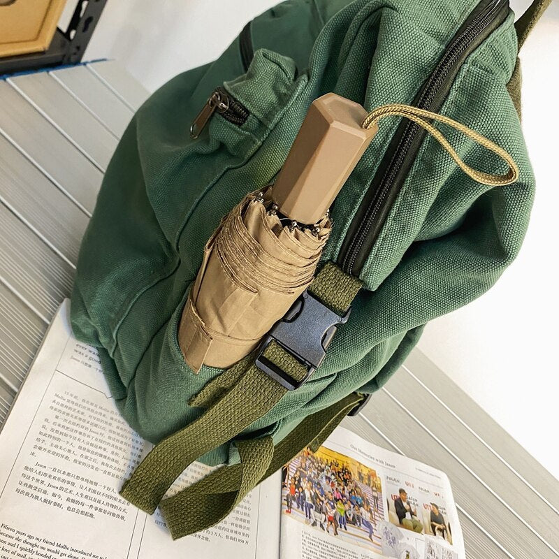 Canvas Large Capacity Backpack