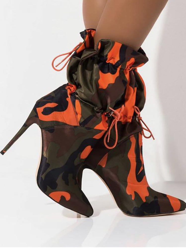 Ankle Camo Boots