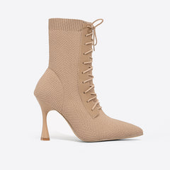 Futurecen- Lace Up Women Ankle Boots