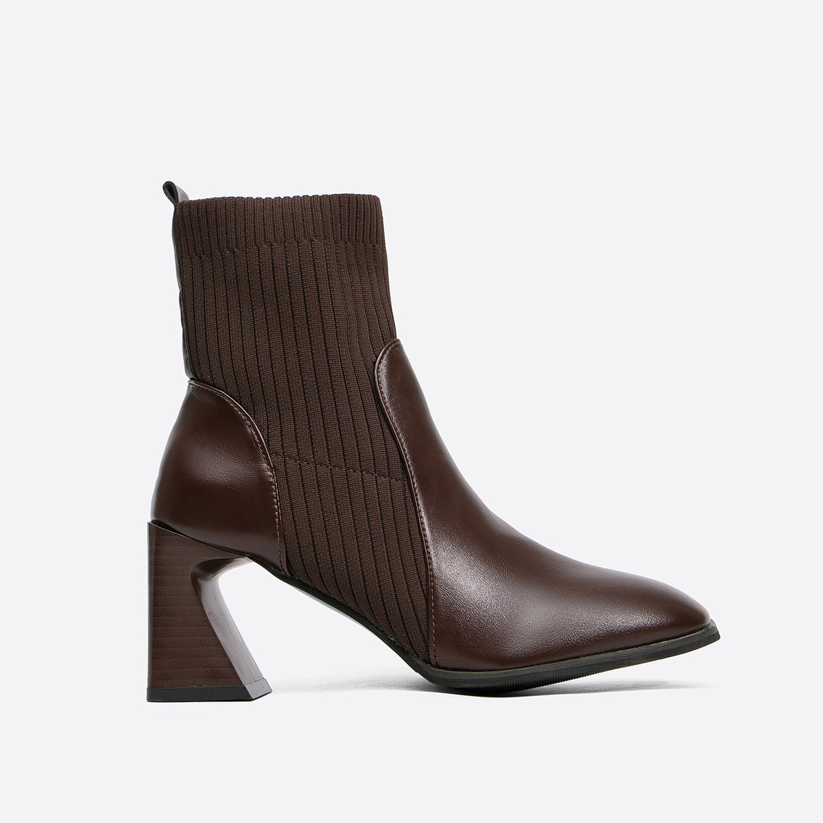 Futurecen- Women Square Toe Ankle Boots