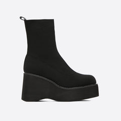 Futurecen-Women Casual Work Ankle Boots