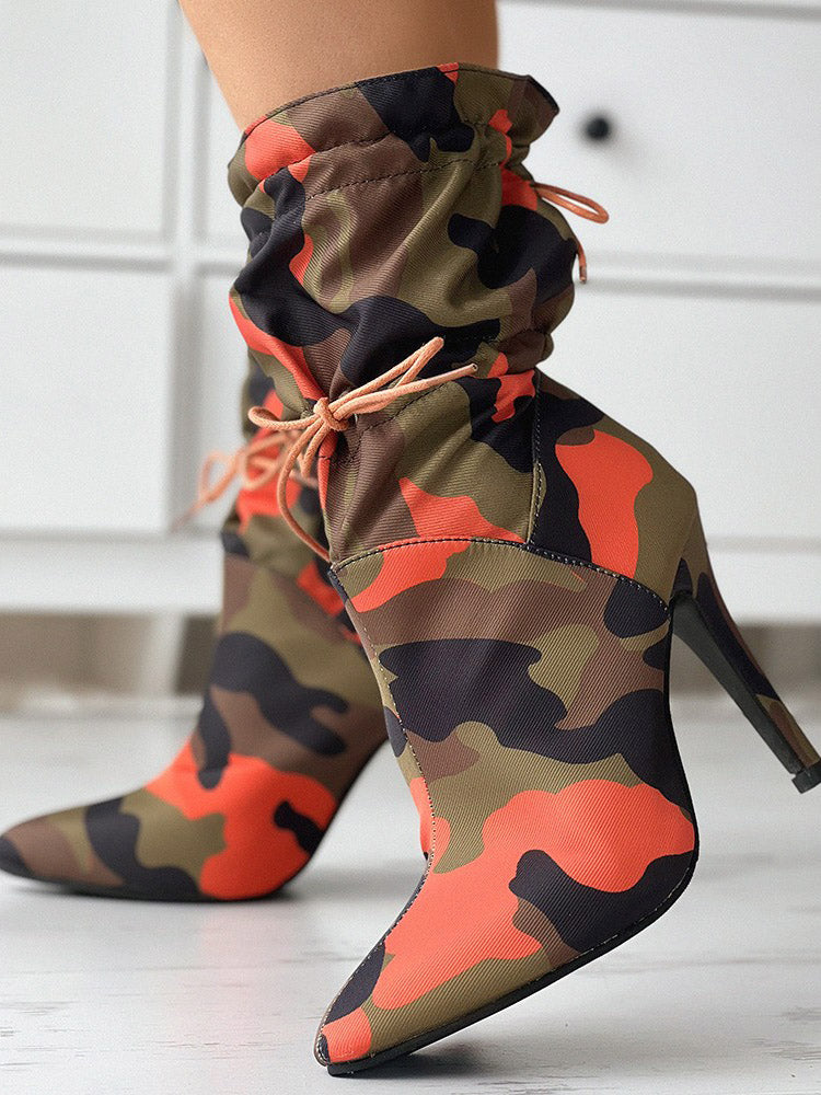 Ankle Camo Boots