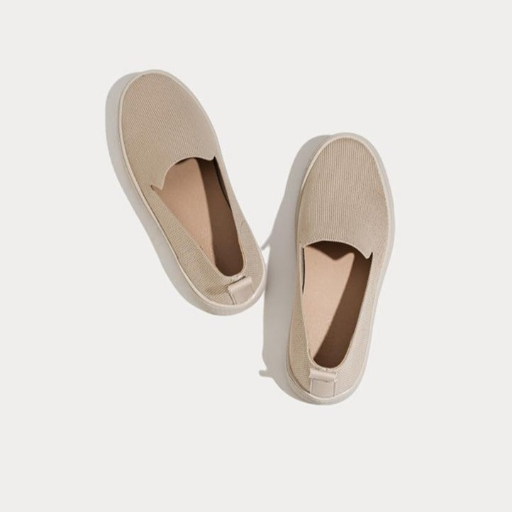 Futurecen- Women Minimalist Slip-On Casual Sneakers