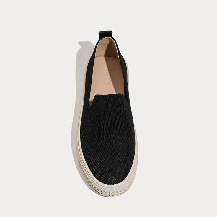 Futurecen- Women Minimalist Slip-On Casual Sneakers