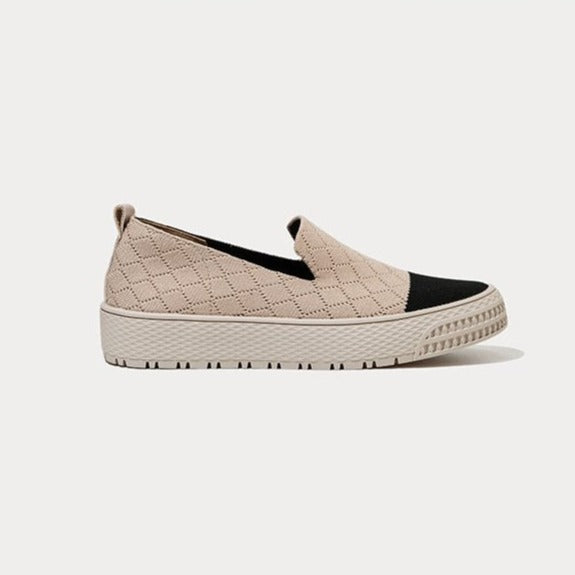 Futurecen- Women Minimalist Slip-On Casual Sneakers