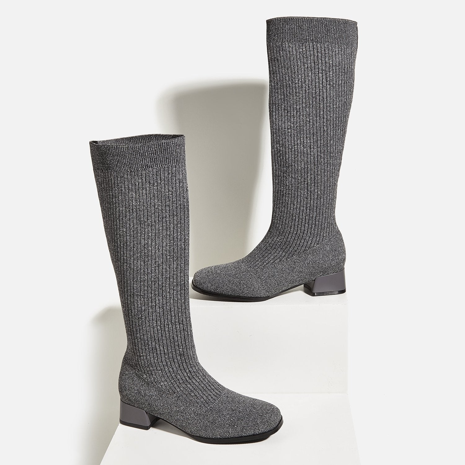 Futurecen- Women Pointed Toe Sock Boots