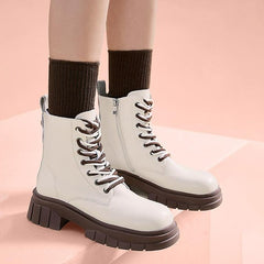 Women Thick-Soled Padded Martin Boots