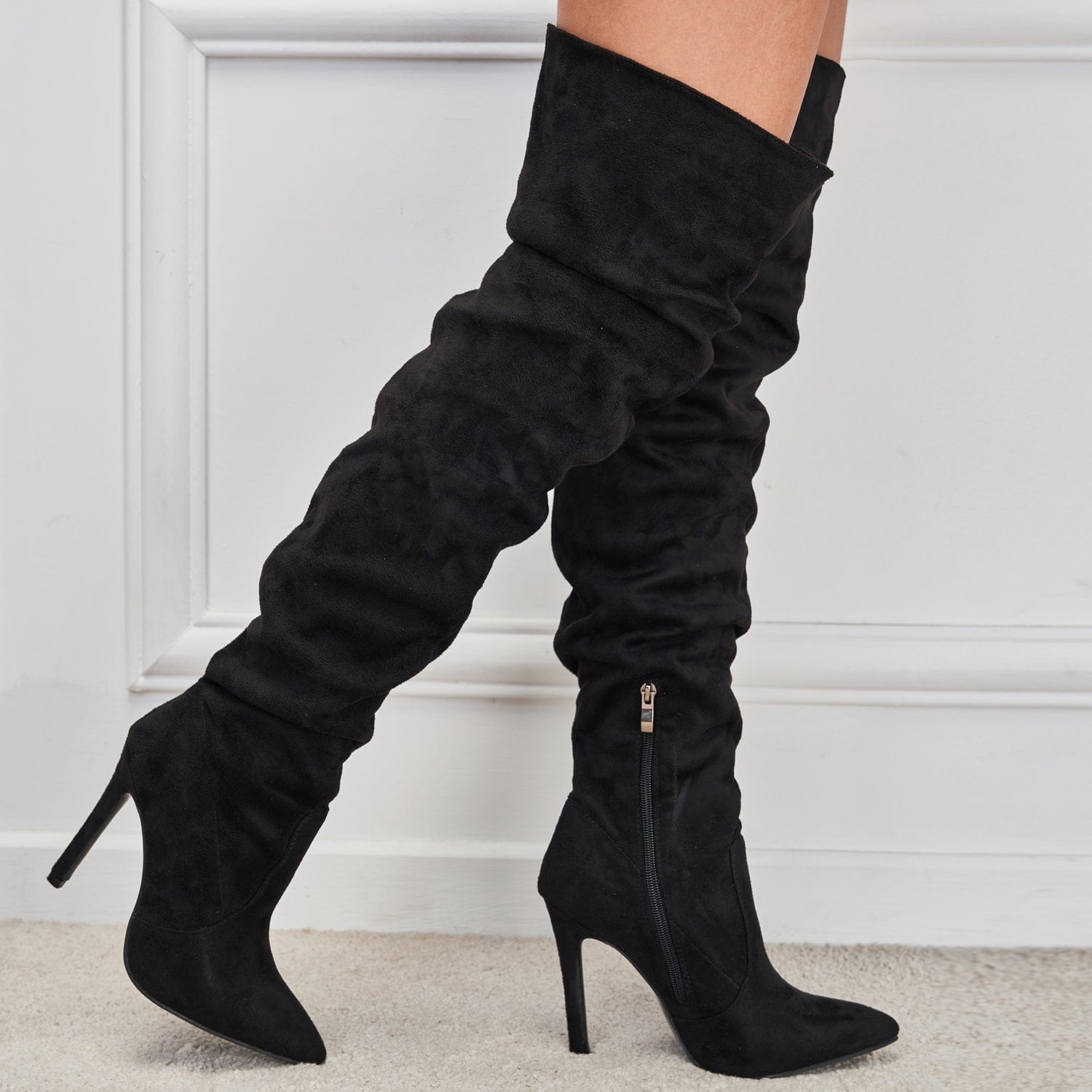 Women Thight High Boots Heel