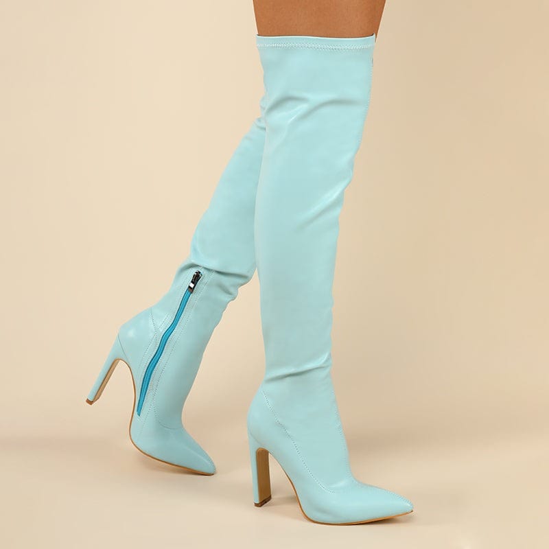 Women Over Knee Heeled Boots